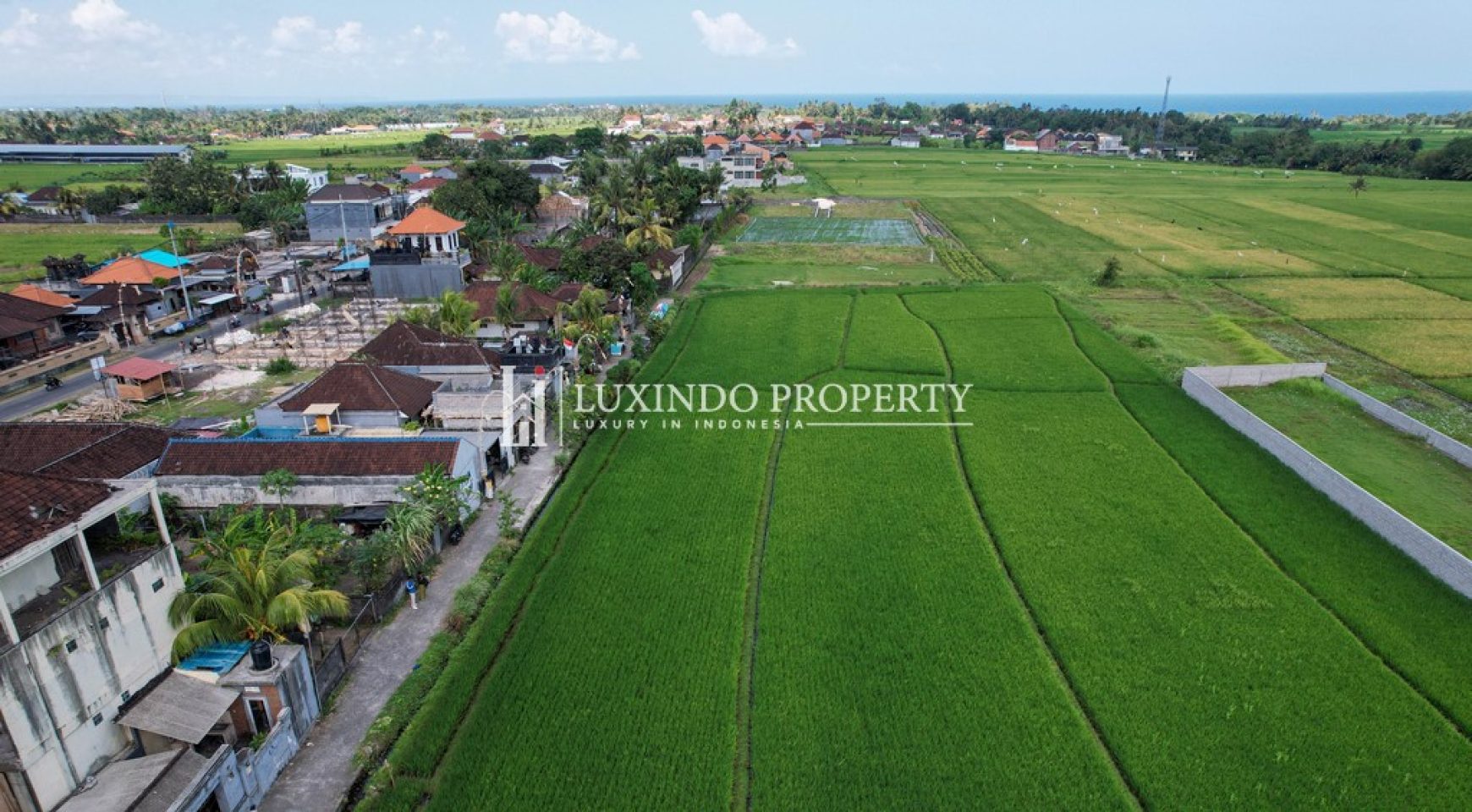 KEDUNGU – 600 M2 FREEHOLD PLOT WITH PADDY AND OCEAN VIEW (FHL429)