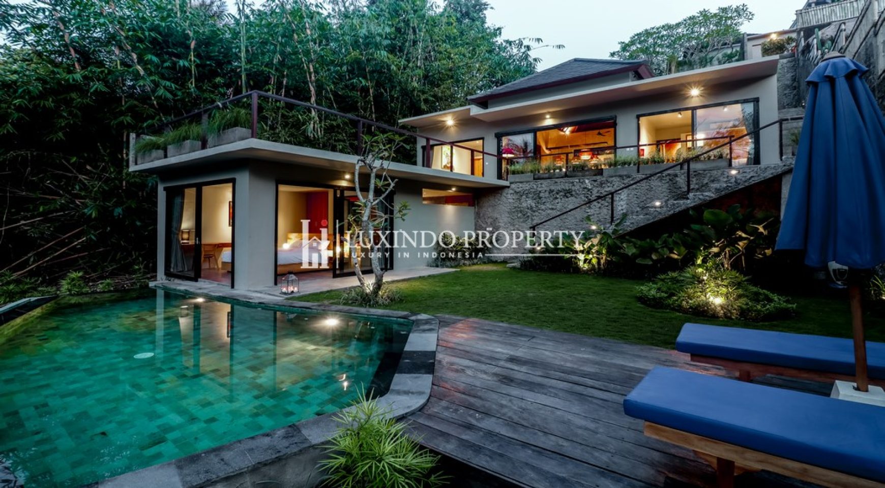 CEPAKA – BEAUTIFUL ENSUITE 3 BEDROOM FOR LEASE WITH AMAZING JUNGLE AND RIVER VIEW (LHV618X)