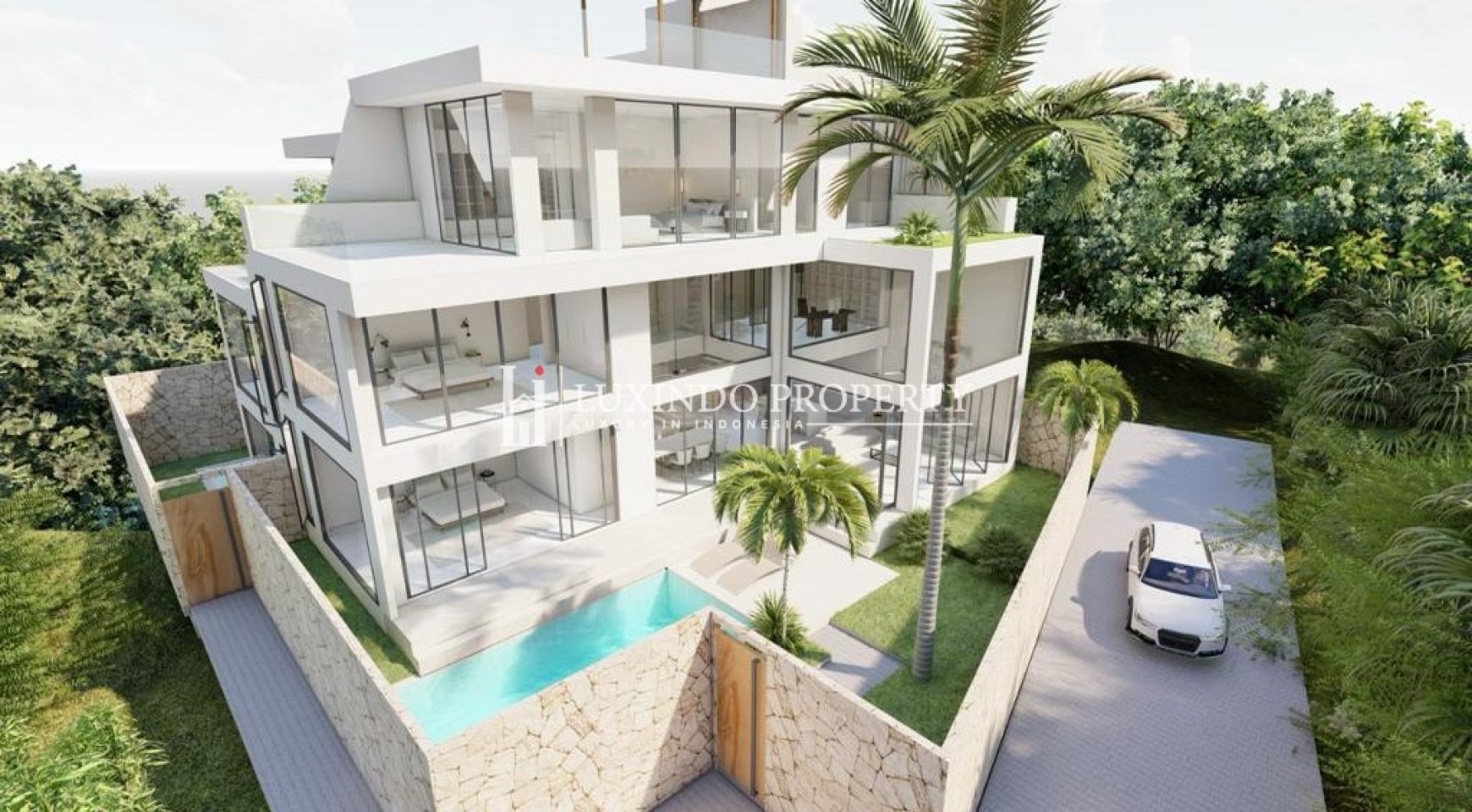 PECATU – BRAND NEW VILLA WITH OCEAN VIEWS (FHV423)