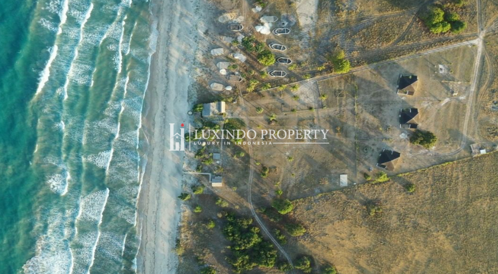 SUMBA – BEACHFRONT LAND WITH WIDE BEACH FRONTAGE FOR SALE (FHL319)