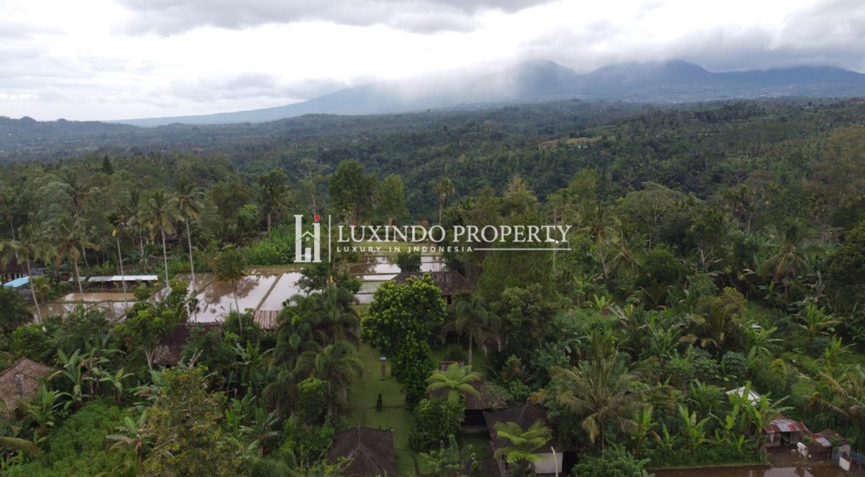 UBUD – PANORAMIC HILL 84 ARE LAND WITH JOGLO HOUSE IN PAYANGAN (FHL388X)