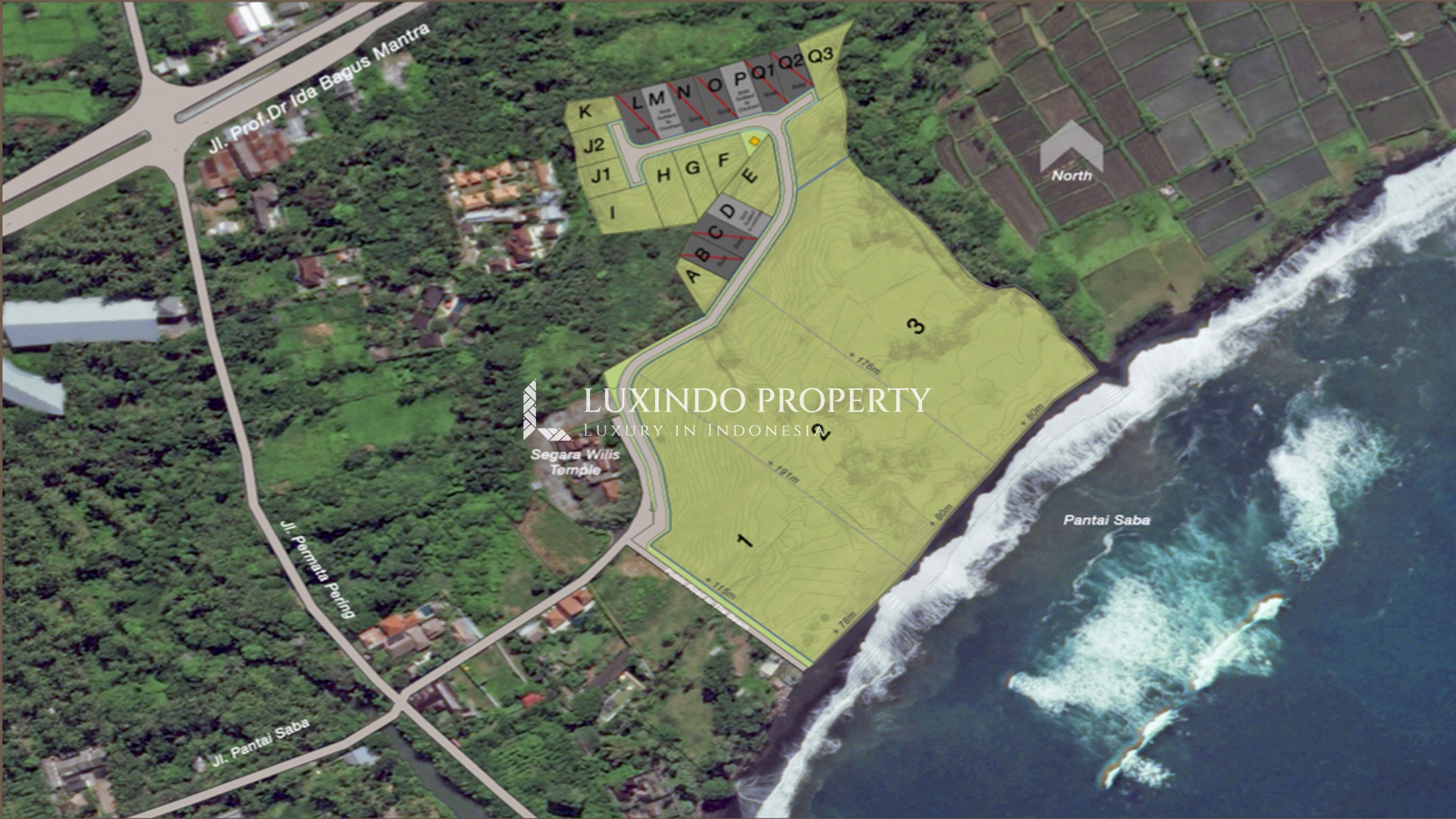 SABA – PRIME BEACH FRONT 1,7 HA LAND FOR INVESTMENT PROJECT- PLOT 3 (FHL349)