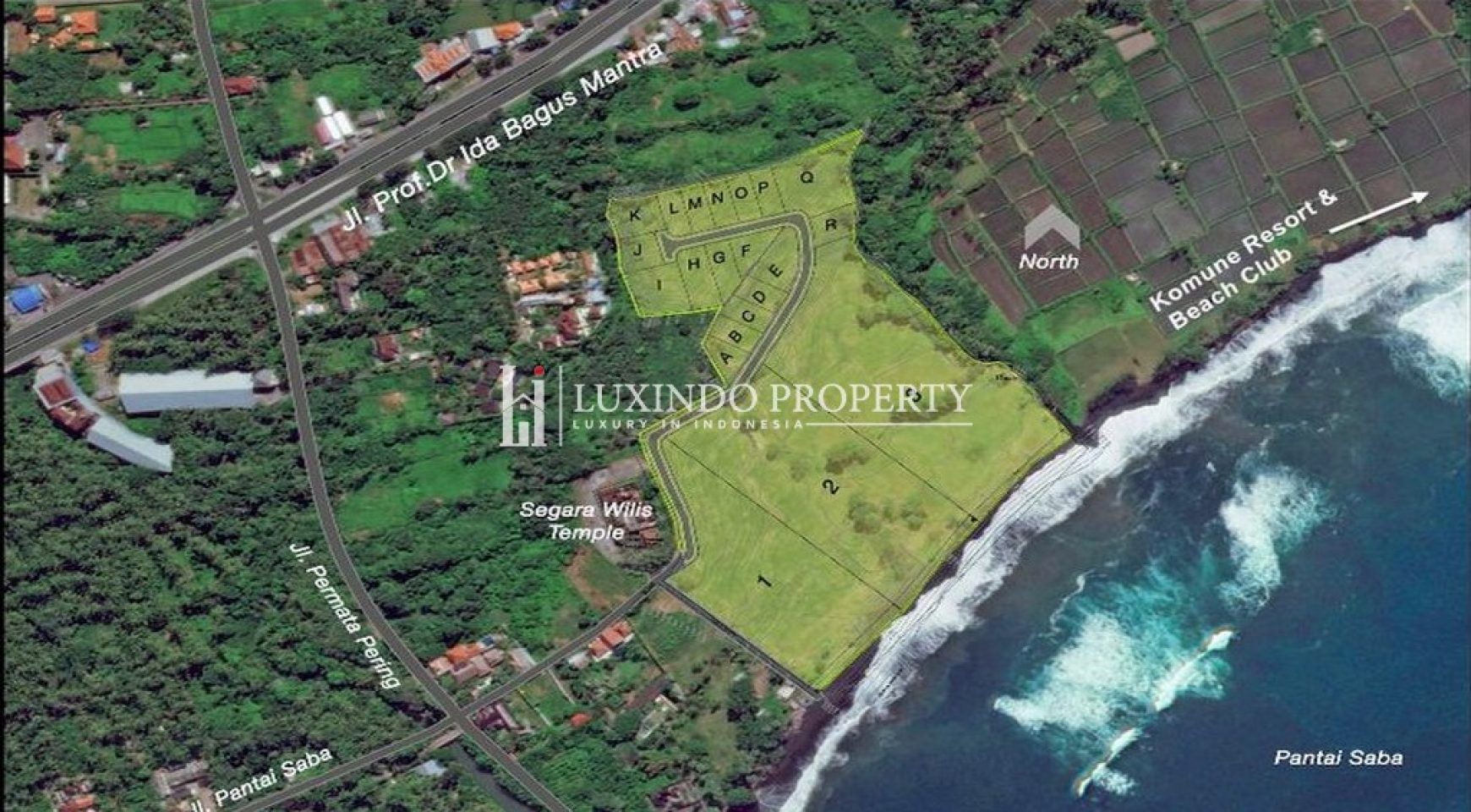 SABA – PRIME BEACH FRONT 1,7 HA LAND FOR INVESTMENT PROJECT- PLOT 3 (FHL349)