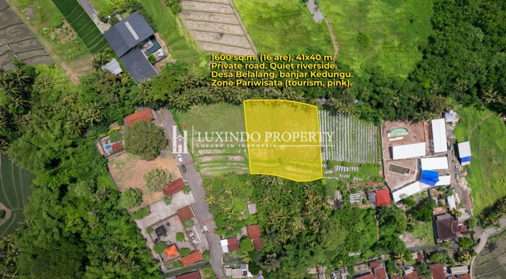 KEDUNGU – EXCLUSIVE RIVERSIDE LAND IN KEDUNGU, BALI (LHL237)