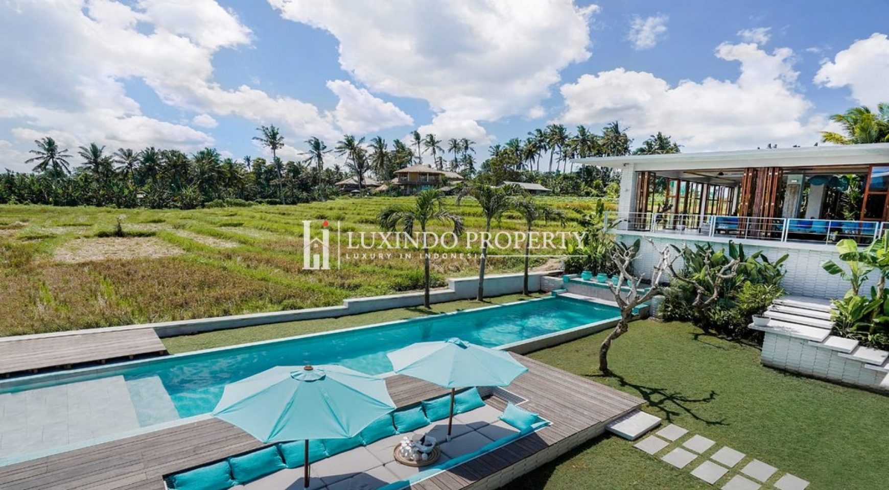 BERABAN – LUXURY VILLA FOR YEARLY RENTAL WITH RICE FIELD VIEW (RV279)