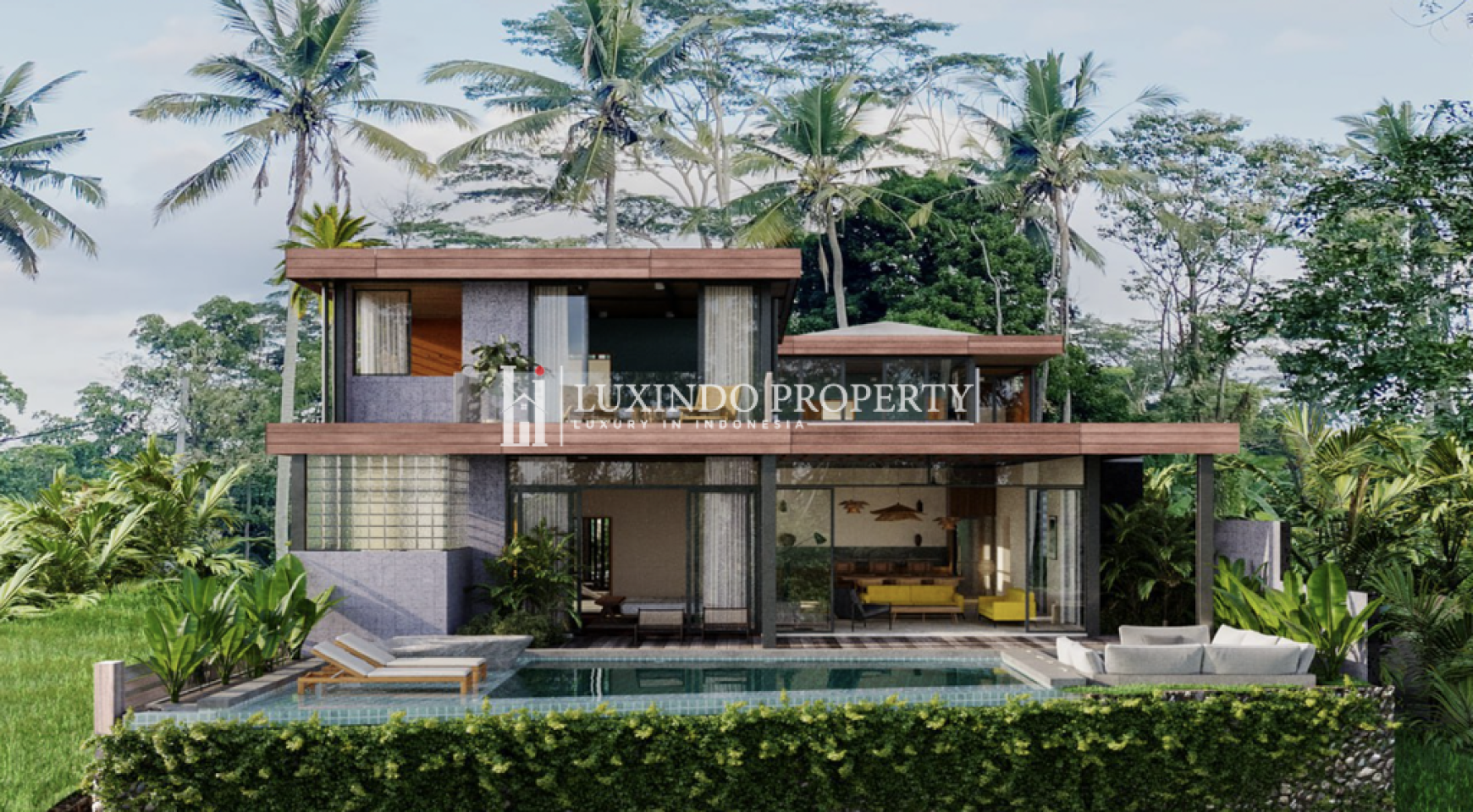 MODERN ORGANIC VILLAS WITH BREATHTAKING JUNGLE VIEWS (LHV595)