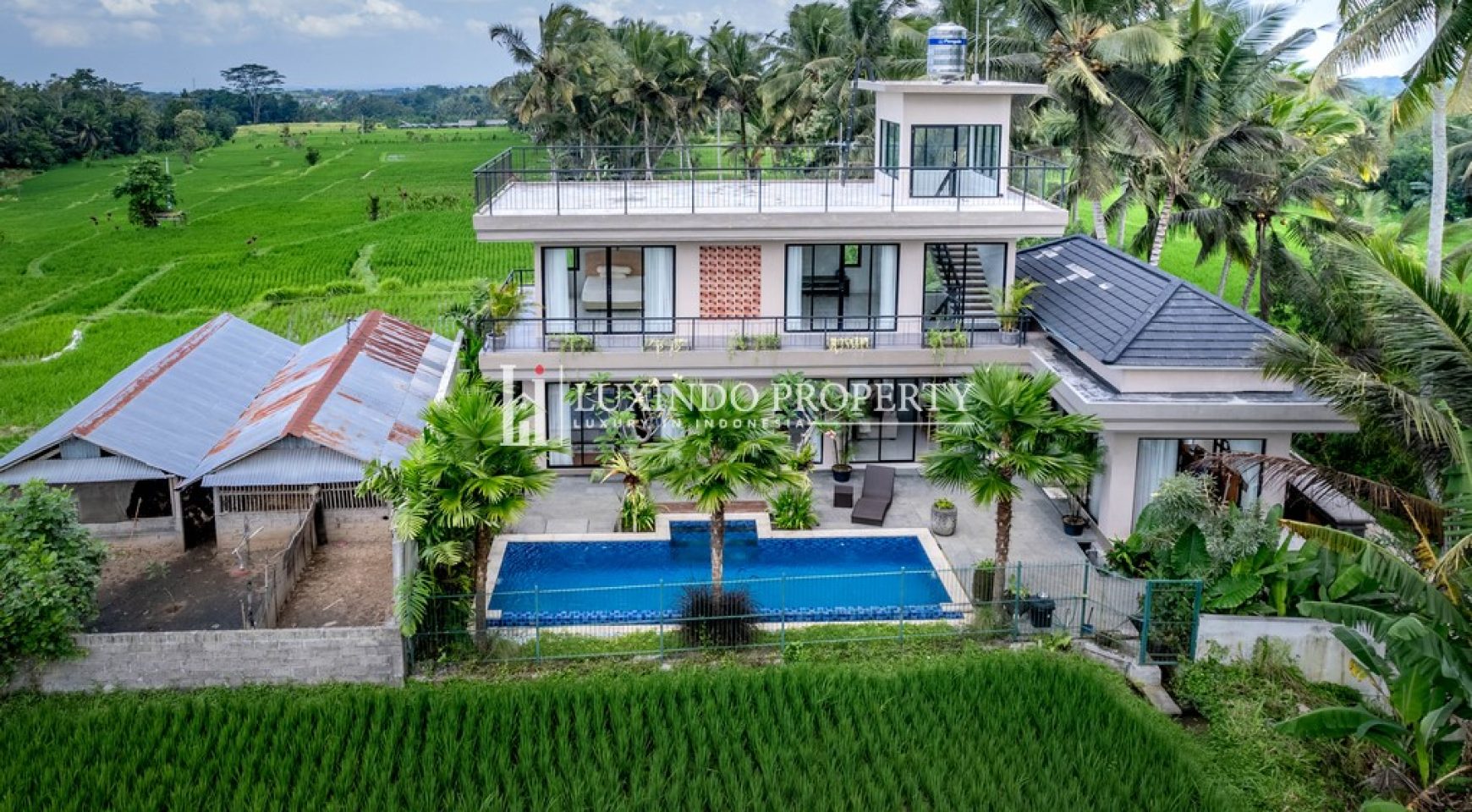 UBUD – CHARMING 3-STOREY VILLA FOR RENT WITH AMAZING VIEWS IN PAYANGAN (RV386)